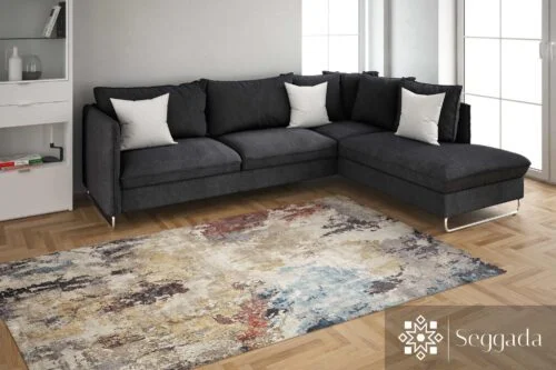 Premium Modern Turquoise Rug Design #AS_03-26-19344_60x90 - Image 2
