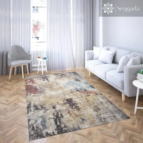Premium Modern Turquoise Rug Design #AS_03-26-19344_60x90 - Image 3