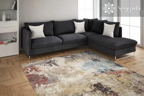 Premium Modern Turquoise Rug Design #AS_03-26-19344_60x90 - Image 4
