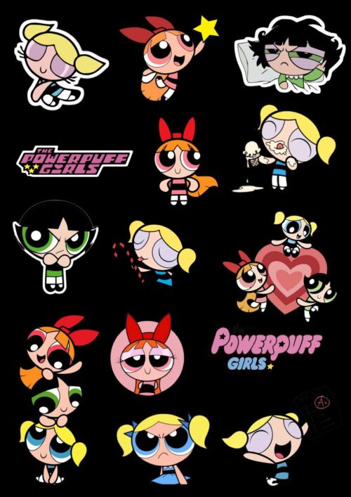 Power puff girls sticker