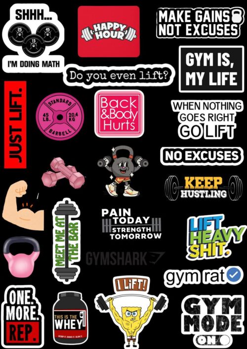 Gym Sticker