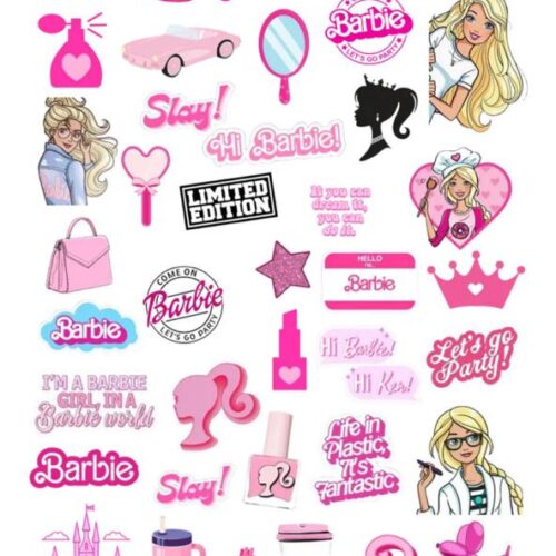 Barbie Sticker