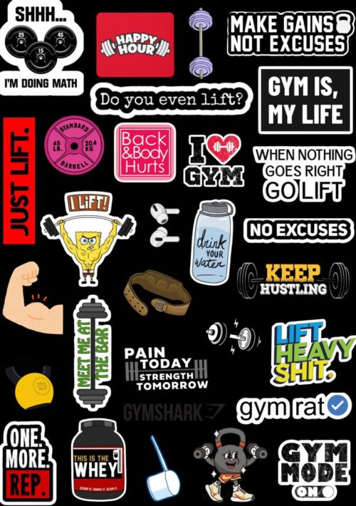 Gym Sticker - Image 2
